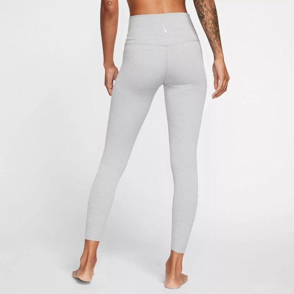 Nike Women's Yoga Luxe High Rise 7/8 Tights Training 2X Particle Grey NWT - Picture 2 of 3